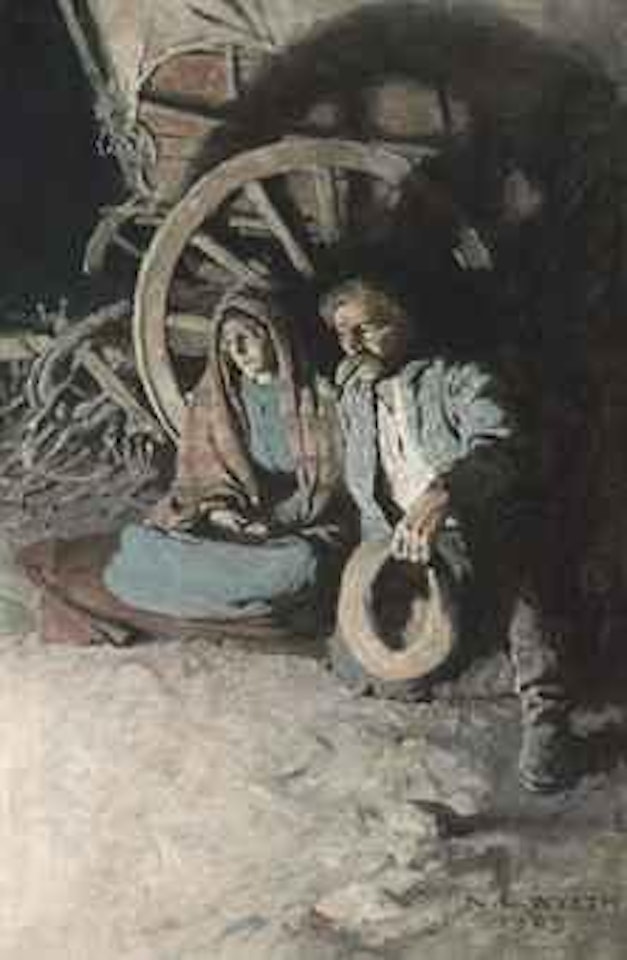 It Was Such a Warm Little House, There, Said She, Huskily by Newell Convers Wyeth