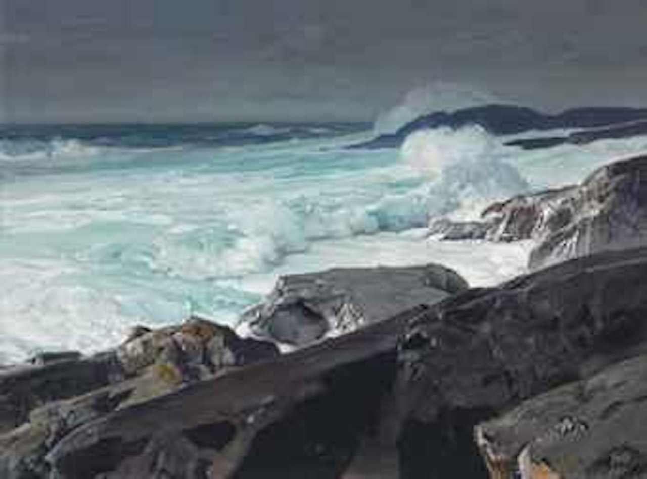 Surf on the Roaring Main by Frederick Judd Waugh