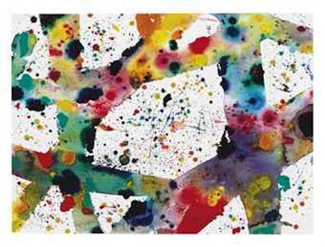 Untitled by Sam Francis