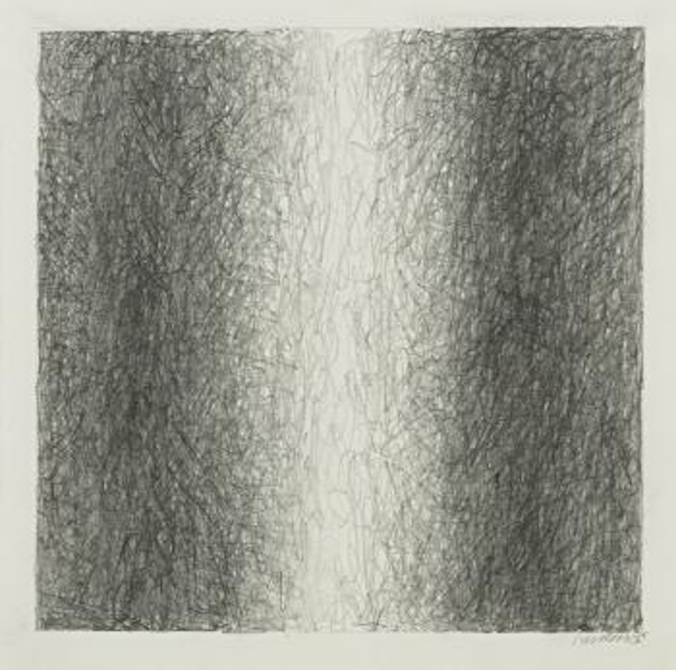 Vertical Line Scribbles by Sol LeWitt