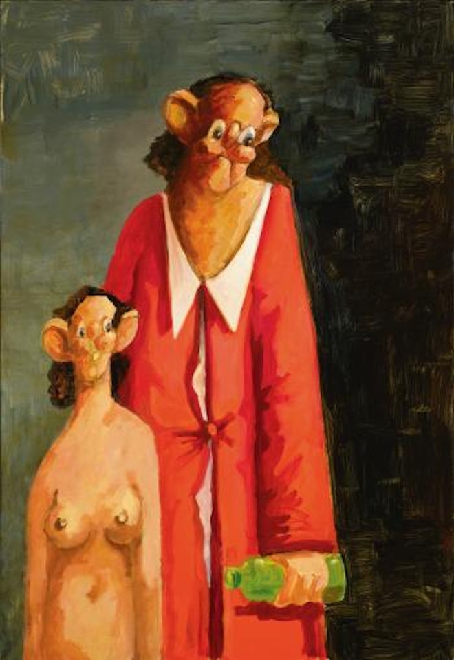 Peripheral Beings by George Condo