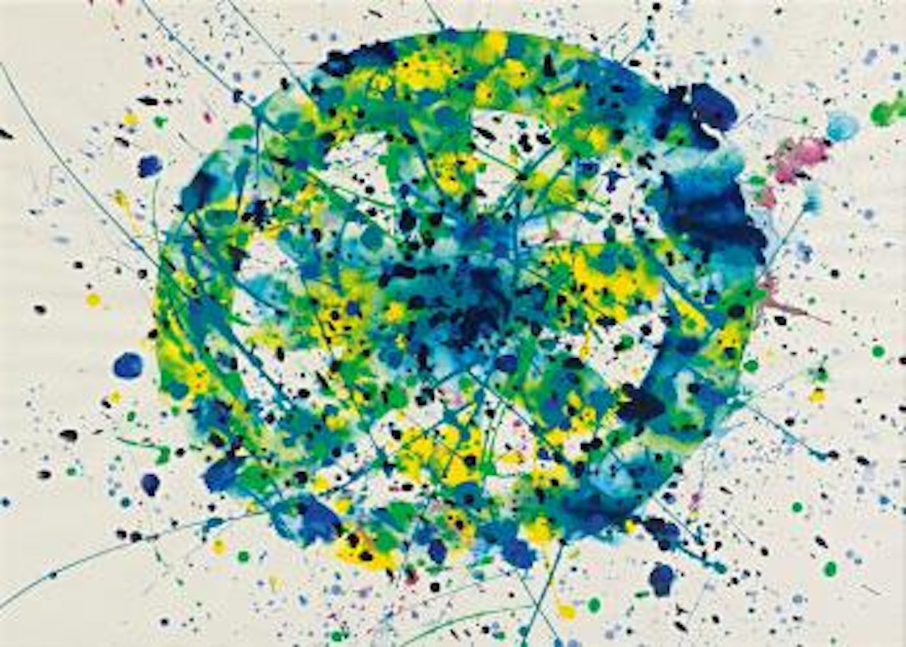 Untitled (From The Mandala Series) by Sam Francis