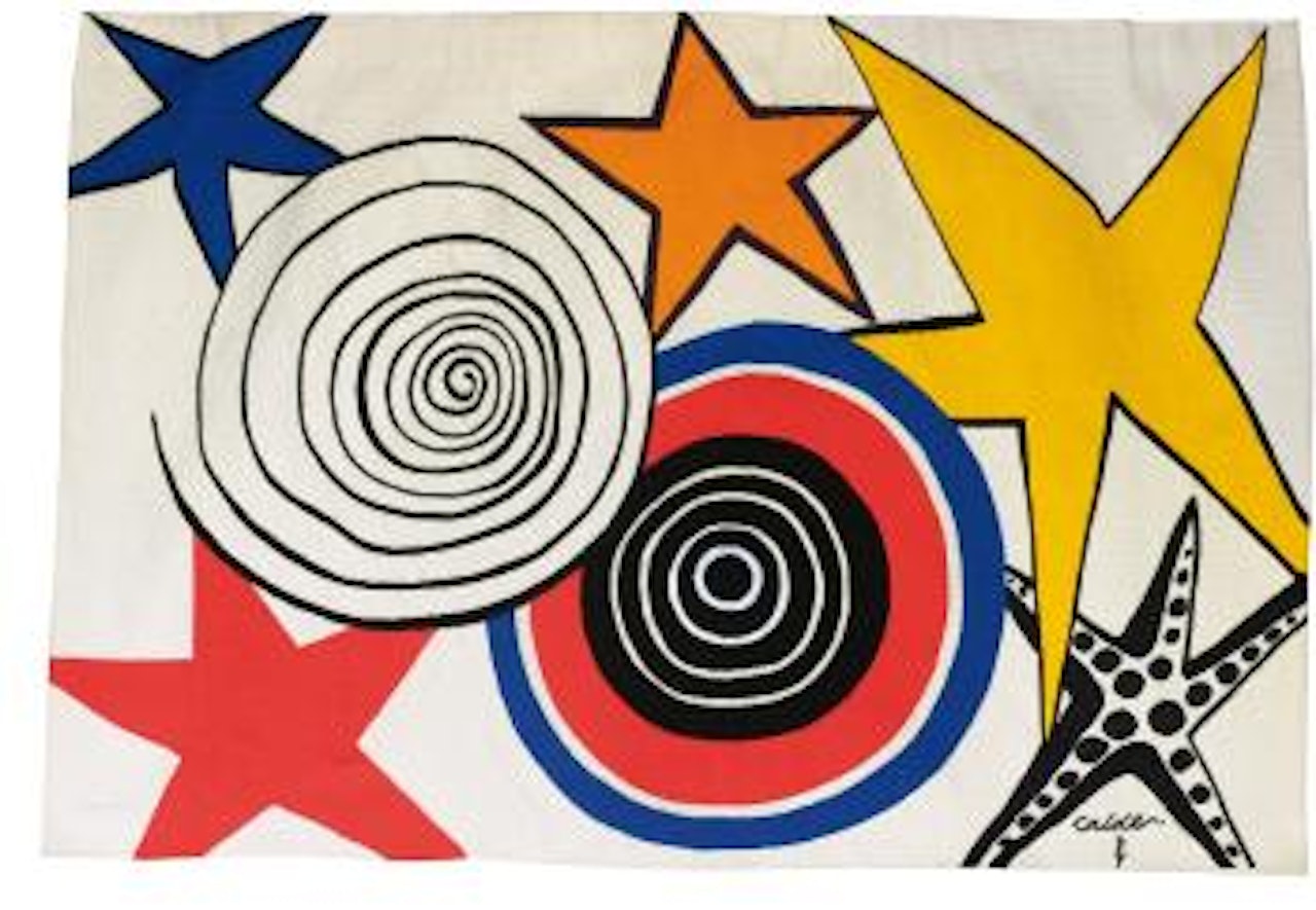 Spirals And Stars by Alexander Calder