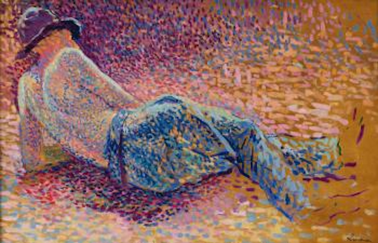 Le Repos De L'ouvrier by Maximilien Luce