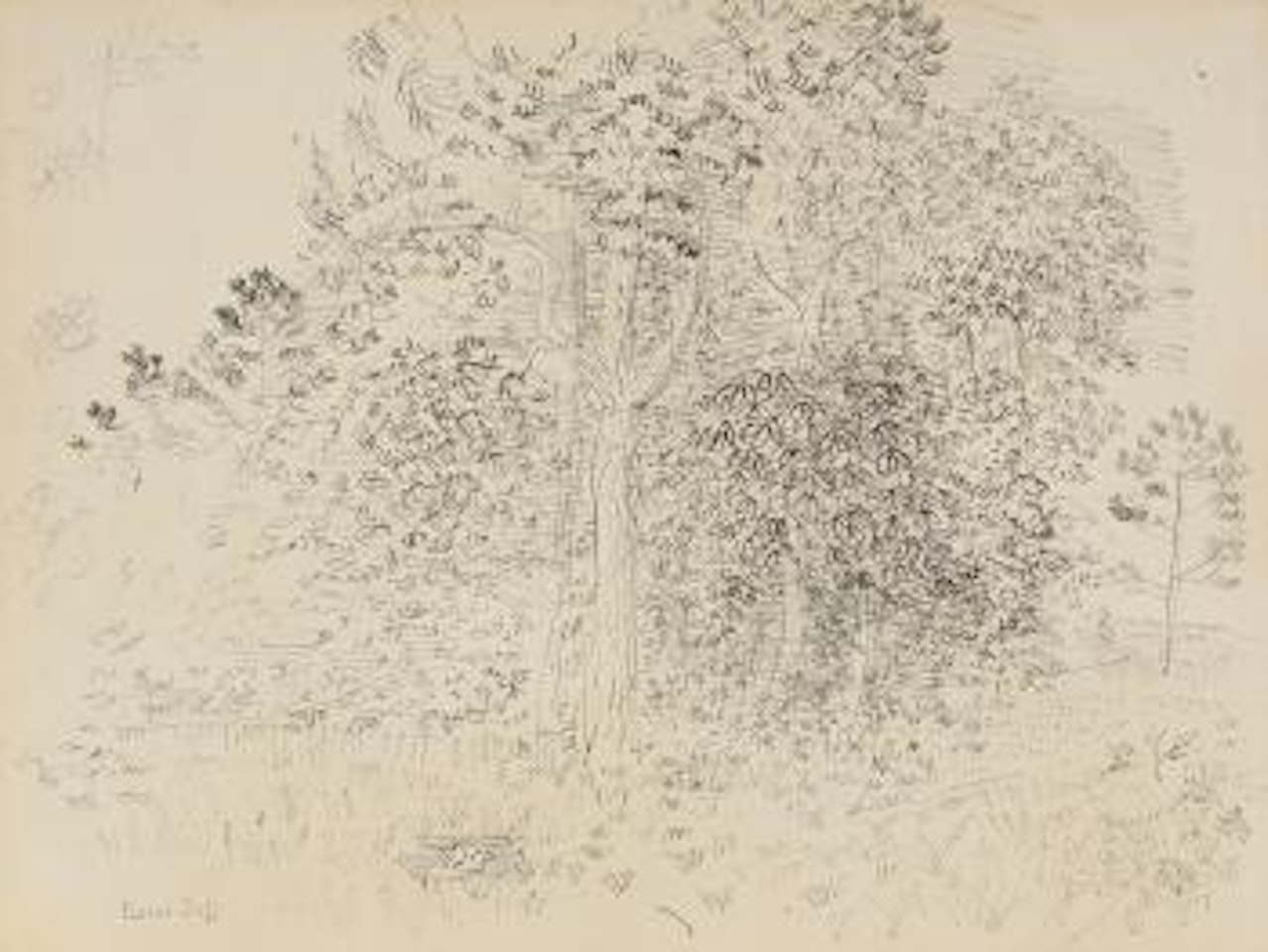 La Forêt by Raoul Dufy