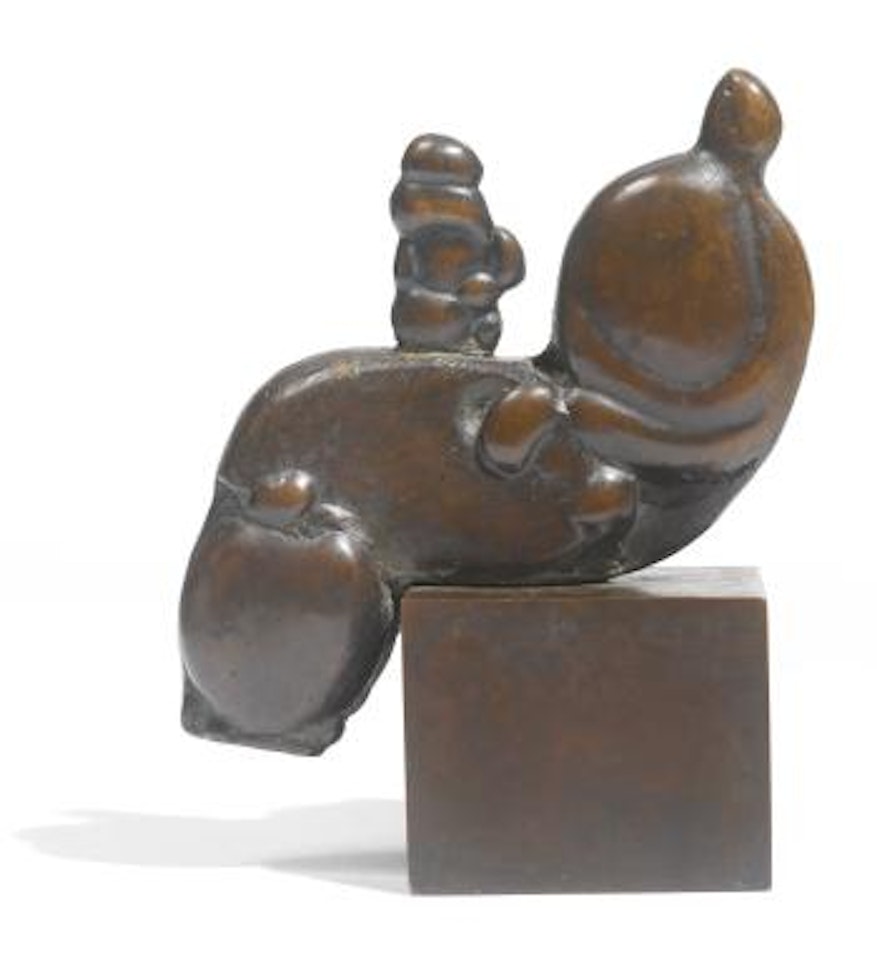 Mother With Child On Knee by Henry Moore