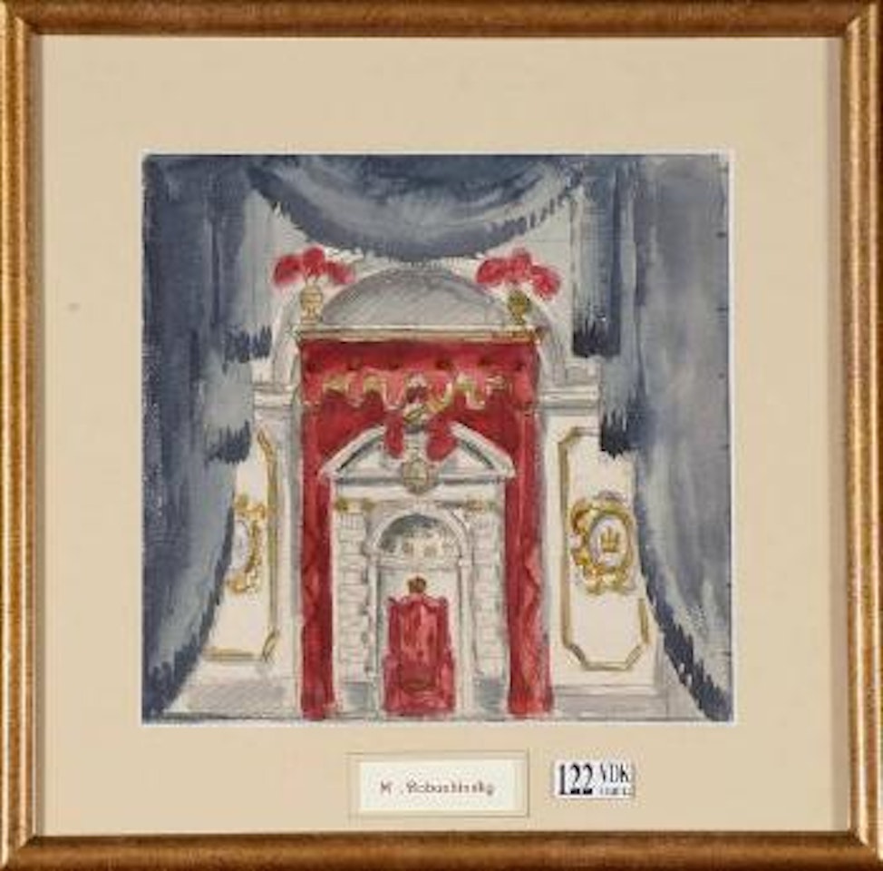 Projet d'un décor de théâtre by Mstislav Valerianovich Dobuzhinsky