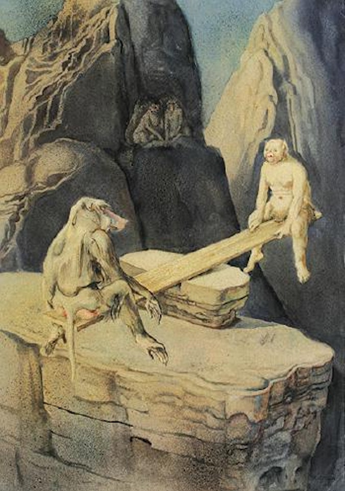 Auf der Wippee by Rudolf Schlichter