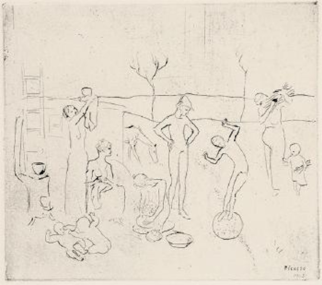 Saltimbanques by Pablo Picasso