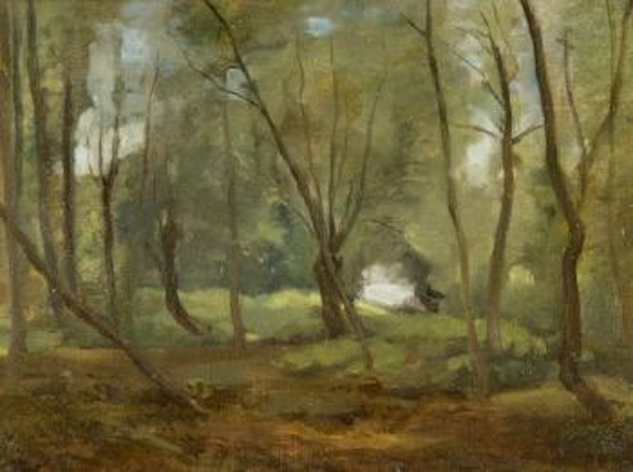 Ane au repos dans un paysage by Eugène Joseph Verboeckhoven