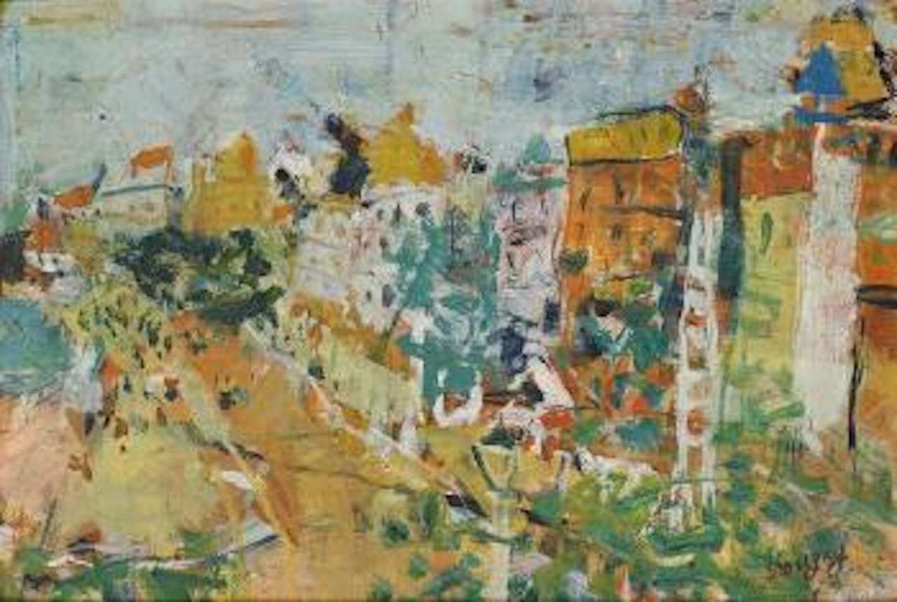 La croisette à Cannes by Jean Pougny