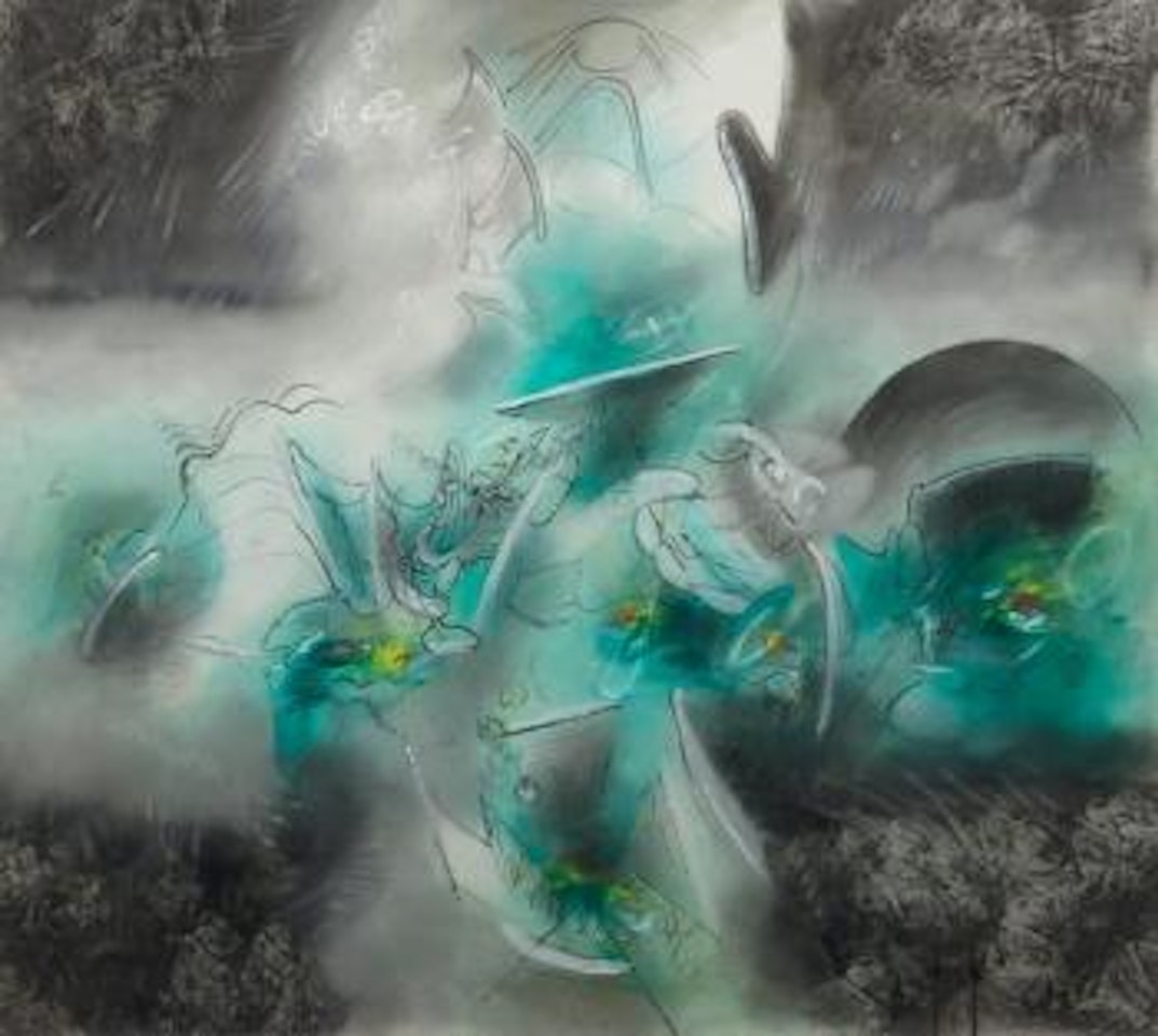 Renversement des points de fuite by Roberto Matta