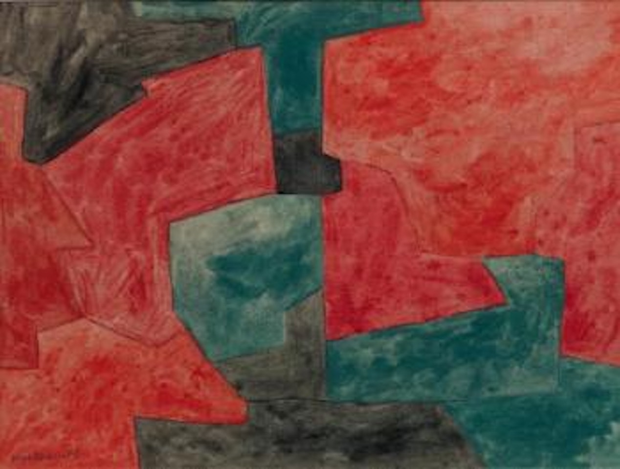 Composition abstraite by Serge Poliakoff