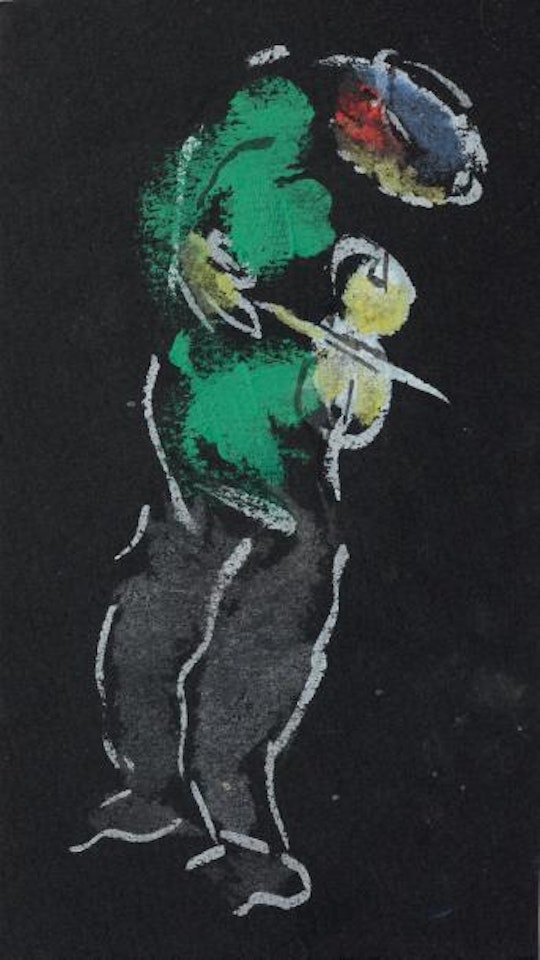 Le violoniste by Marc Chagall