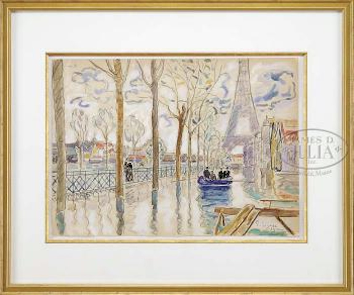 Paris Flood by Paul Signac