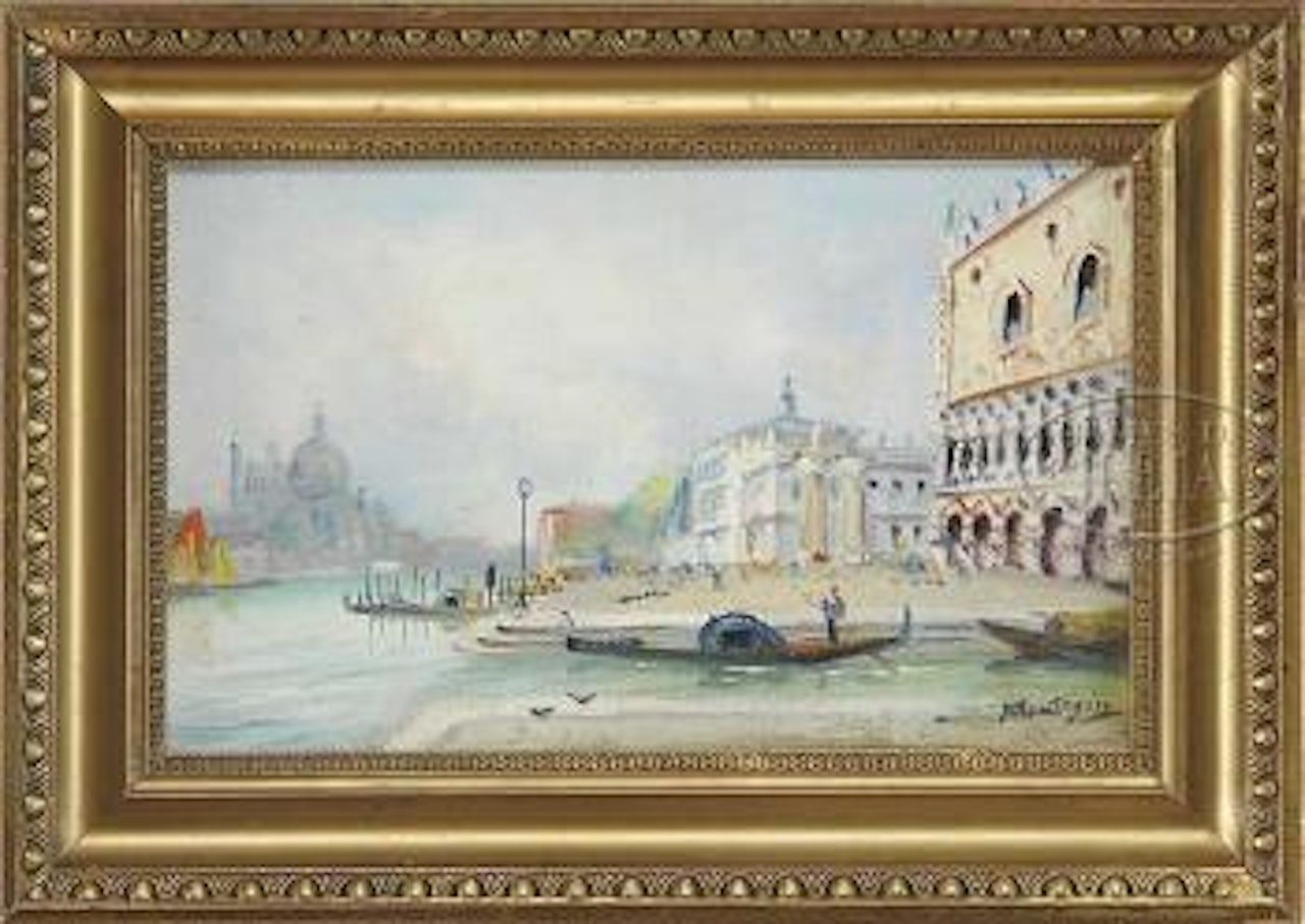 Grand Canal - Venice by Pierre Eugène Montezin