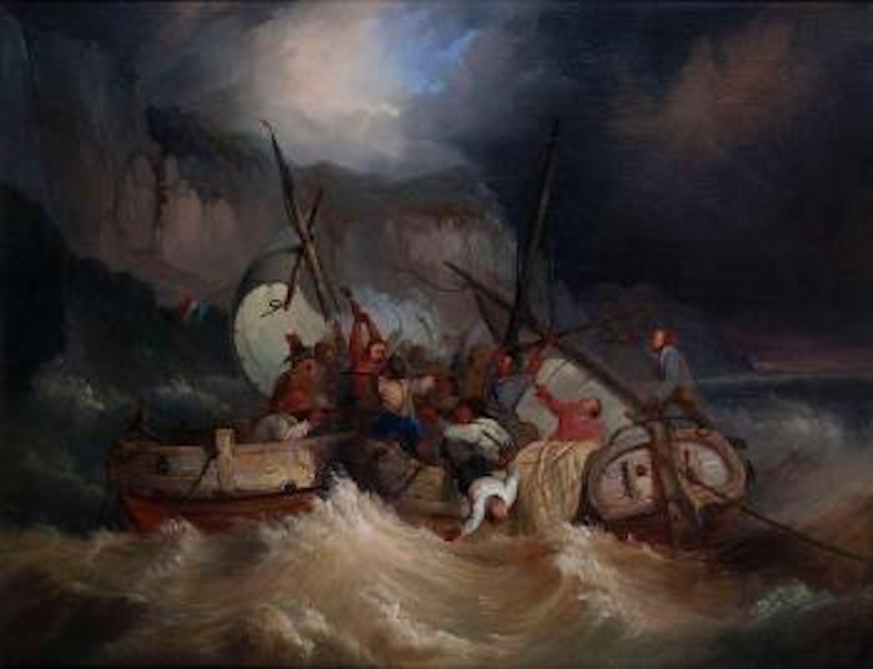 Bataille de pirates by François Etienne Musin