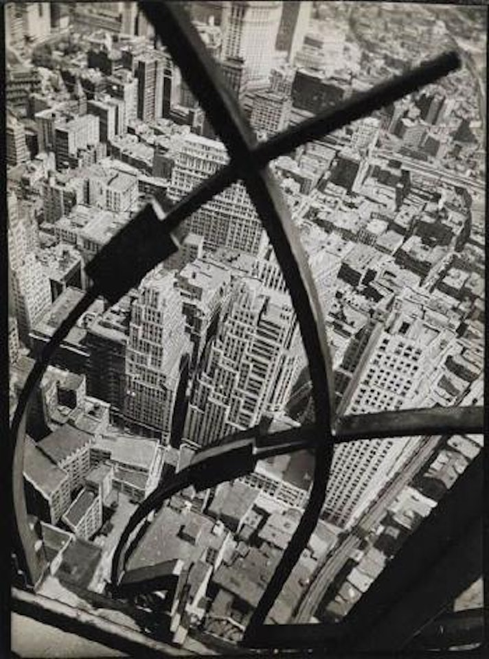 City arabesque by Berenice Abbott