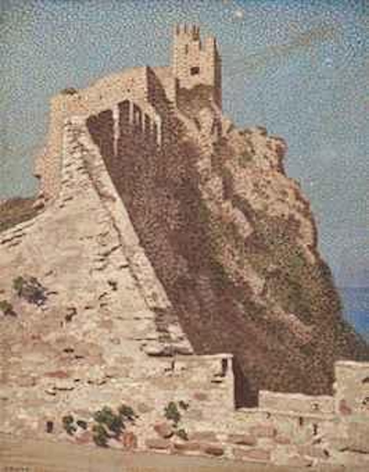 Elizabeth Castle, Jersey by Claude-Francis Barry