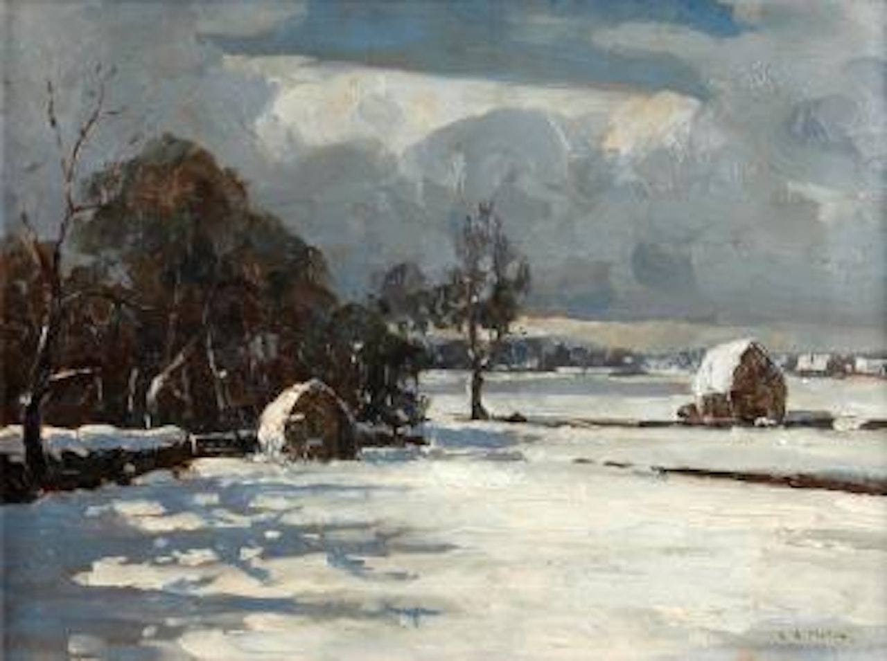 Gorleston, December by Campbell Mellon