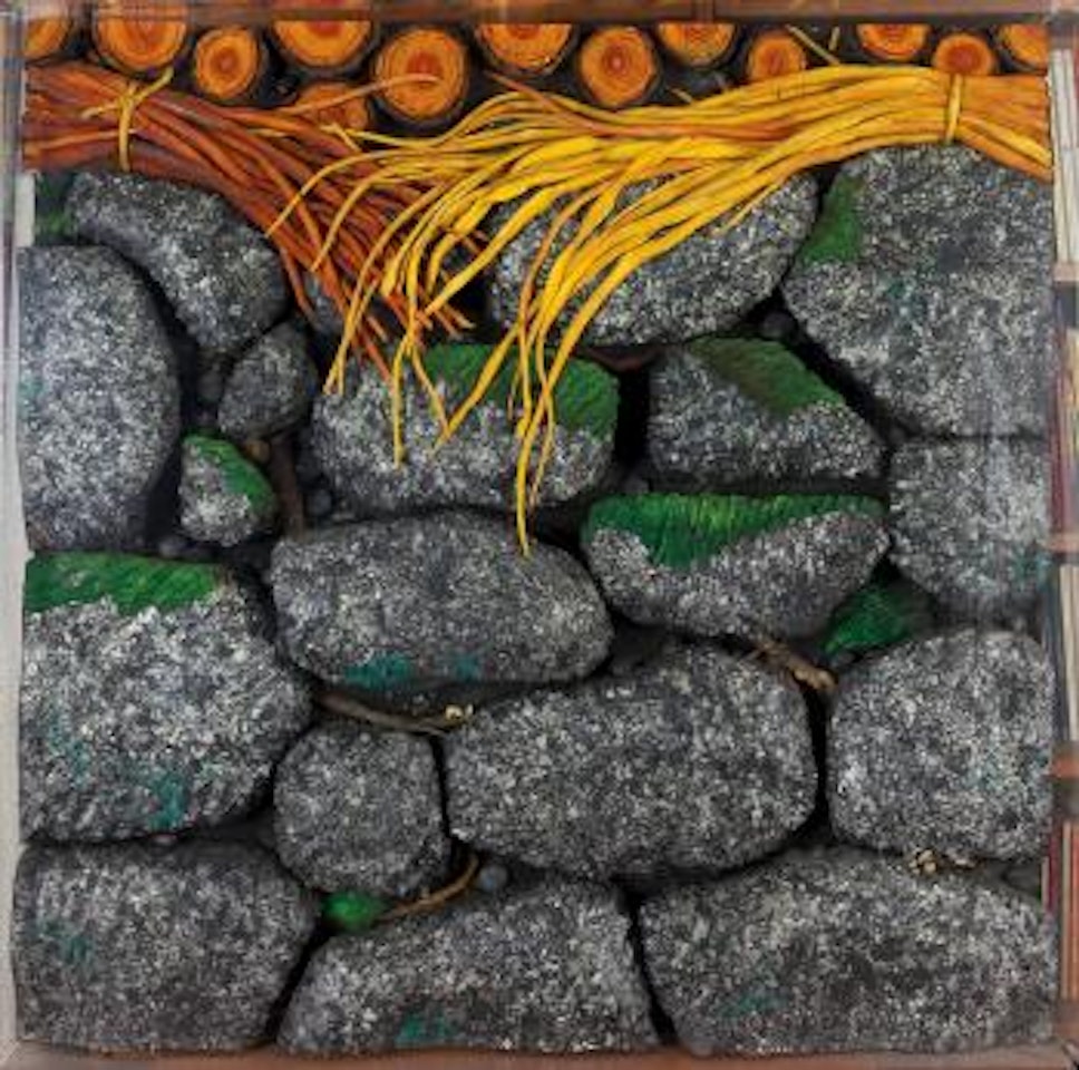 Muro di roccia by Piero Gilardi