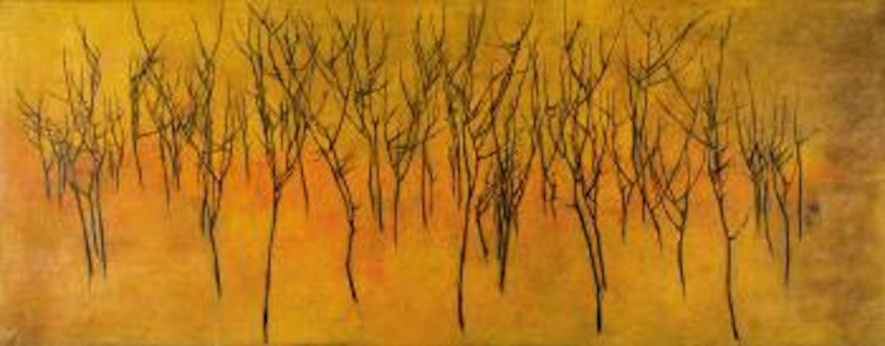 Untitled (Trees) by B Prabha