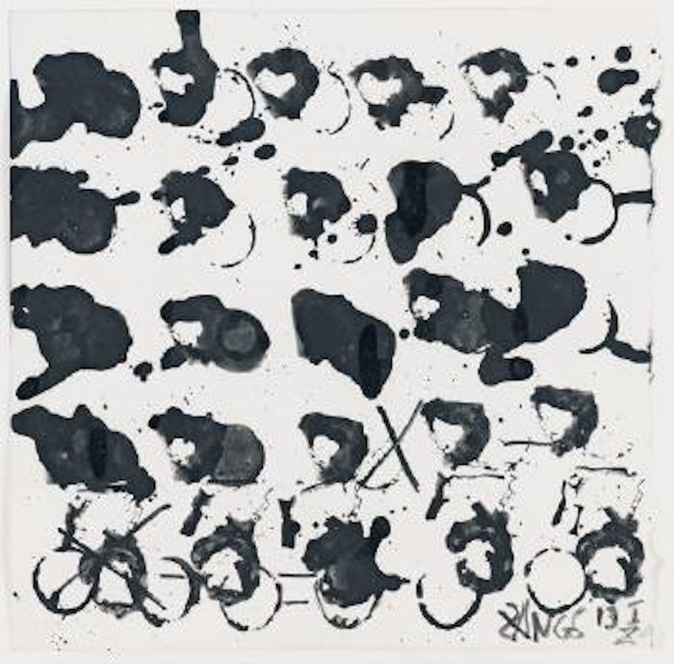 Ohne Titel by Herbert Zangs