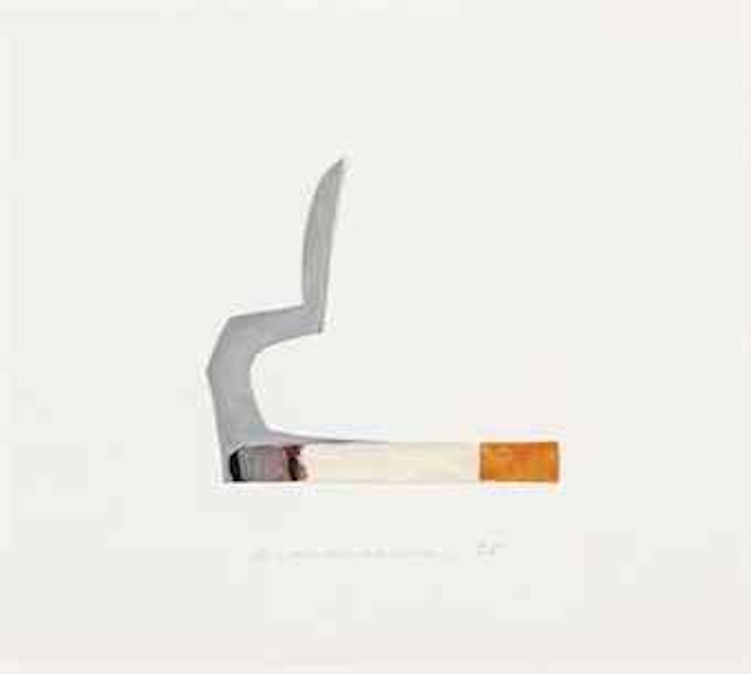 Smoking Cigarette by Tom Wesselmann