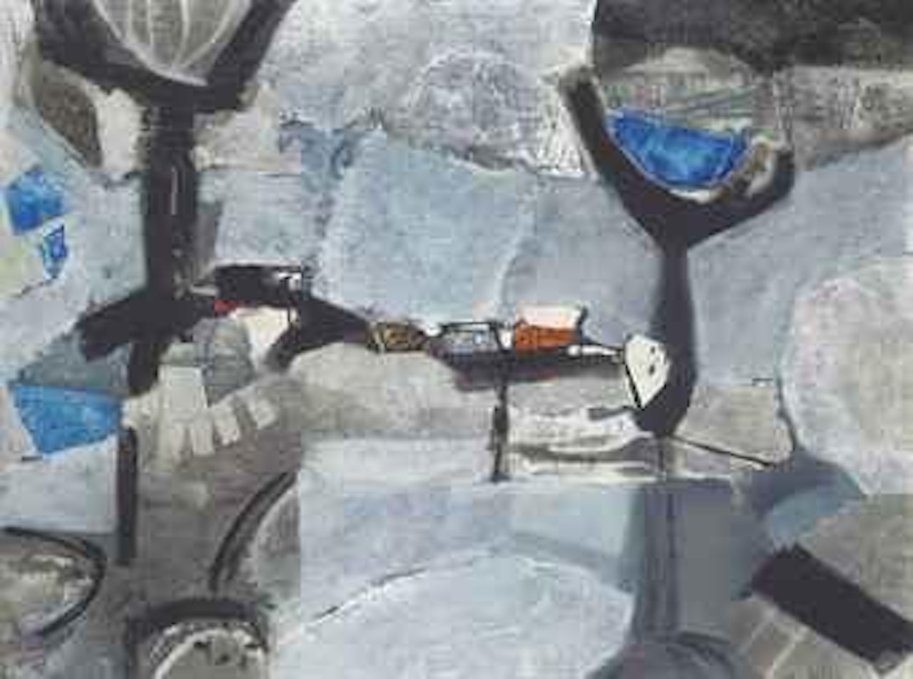 Grigio Nel Caos (Grey in Chaos) by Gastone Novelli
