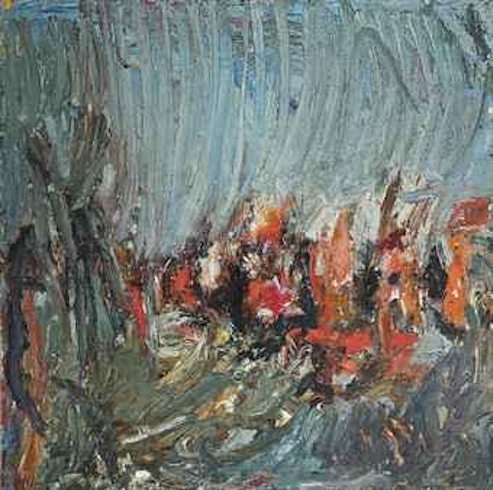 Untitled (Moses and the Burning Bush) by Eugène Leroy