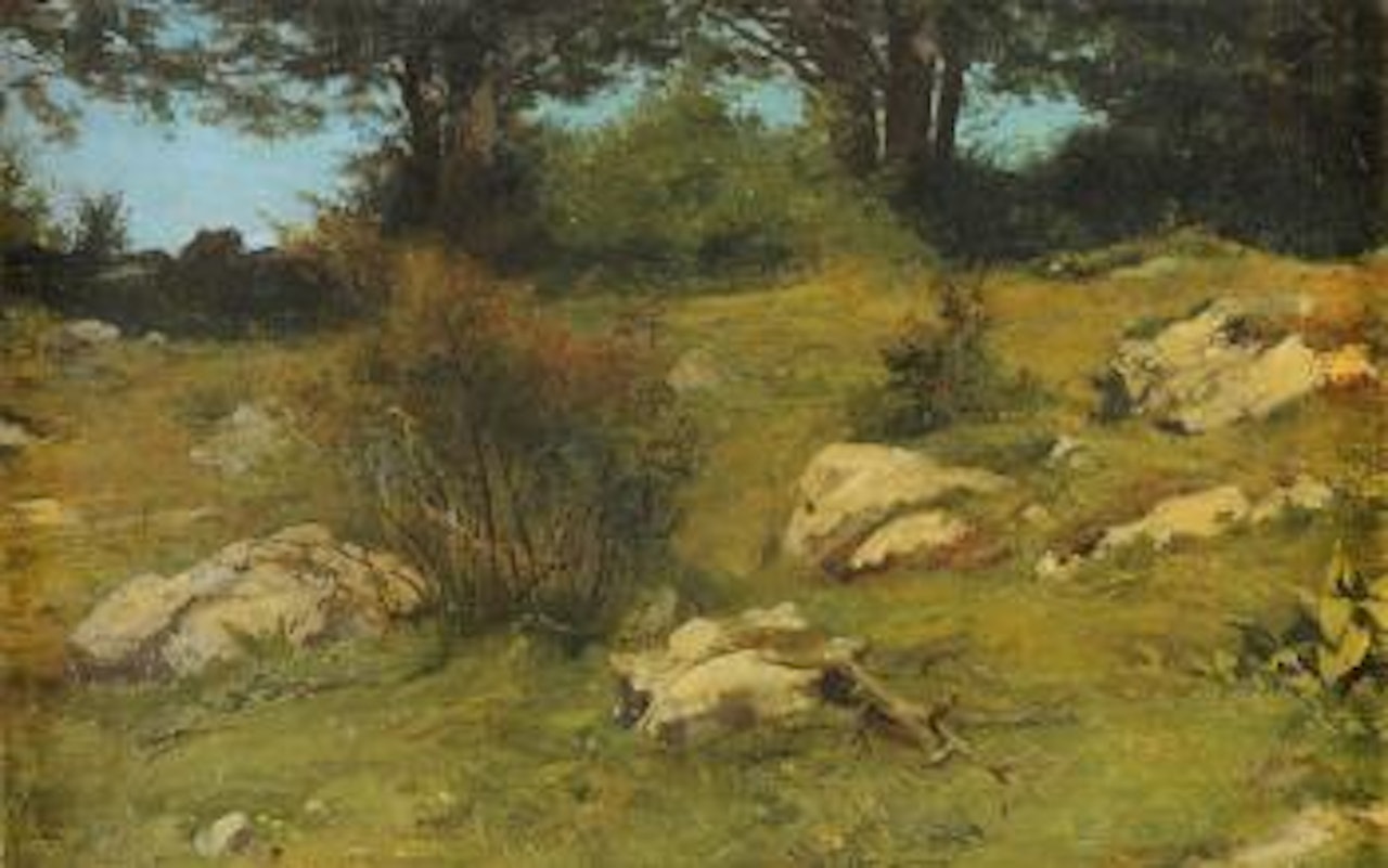 Juralandschaft by Albert Anker