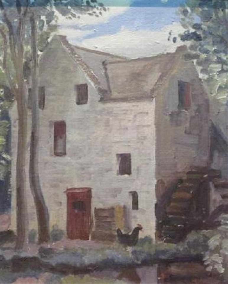 Old Mill, Elgin by Alberto Morrocco