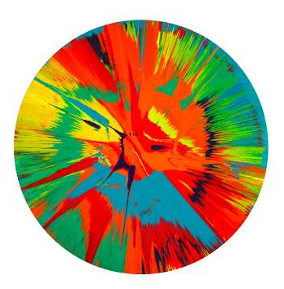 Spin Painting by Damien Hirst