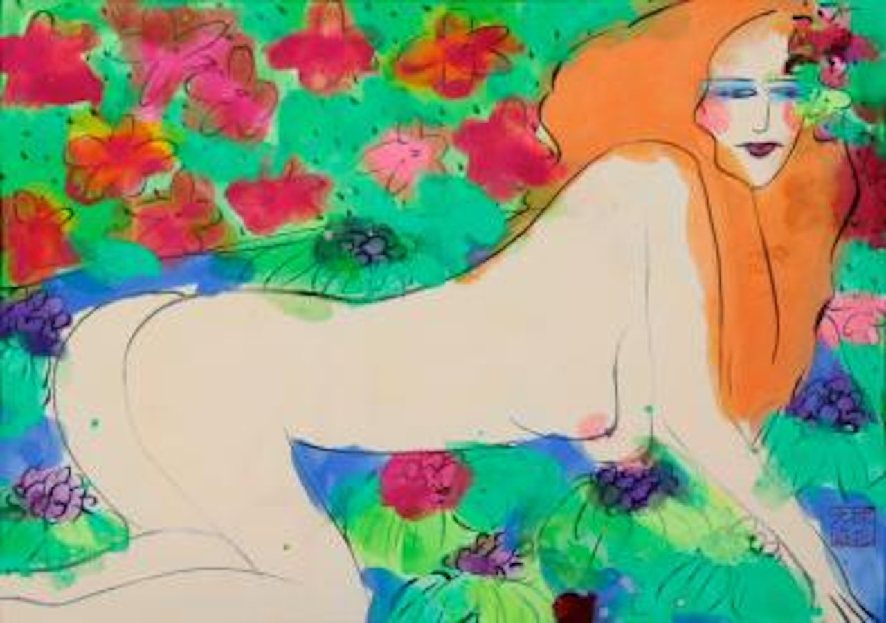 Untitled by Walasse Ting