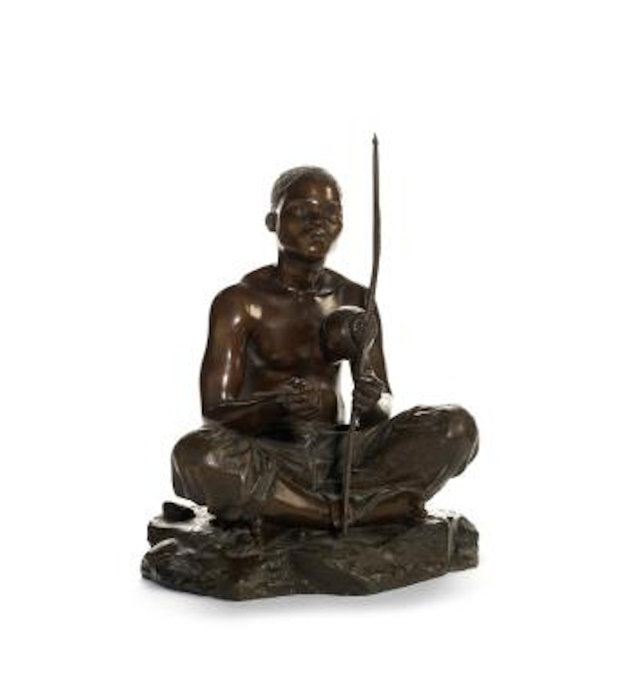 The Skapu Player by Anton van Wouw