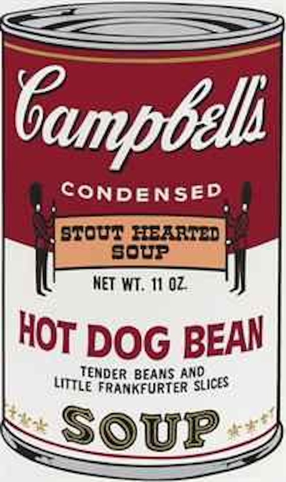 Hot Dog Bean, from: Campbell's Soup II (F. & S. II 59) by Andy Warhol