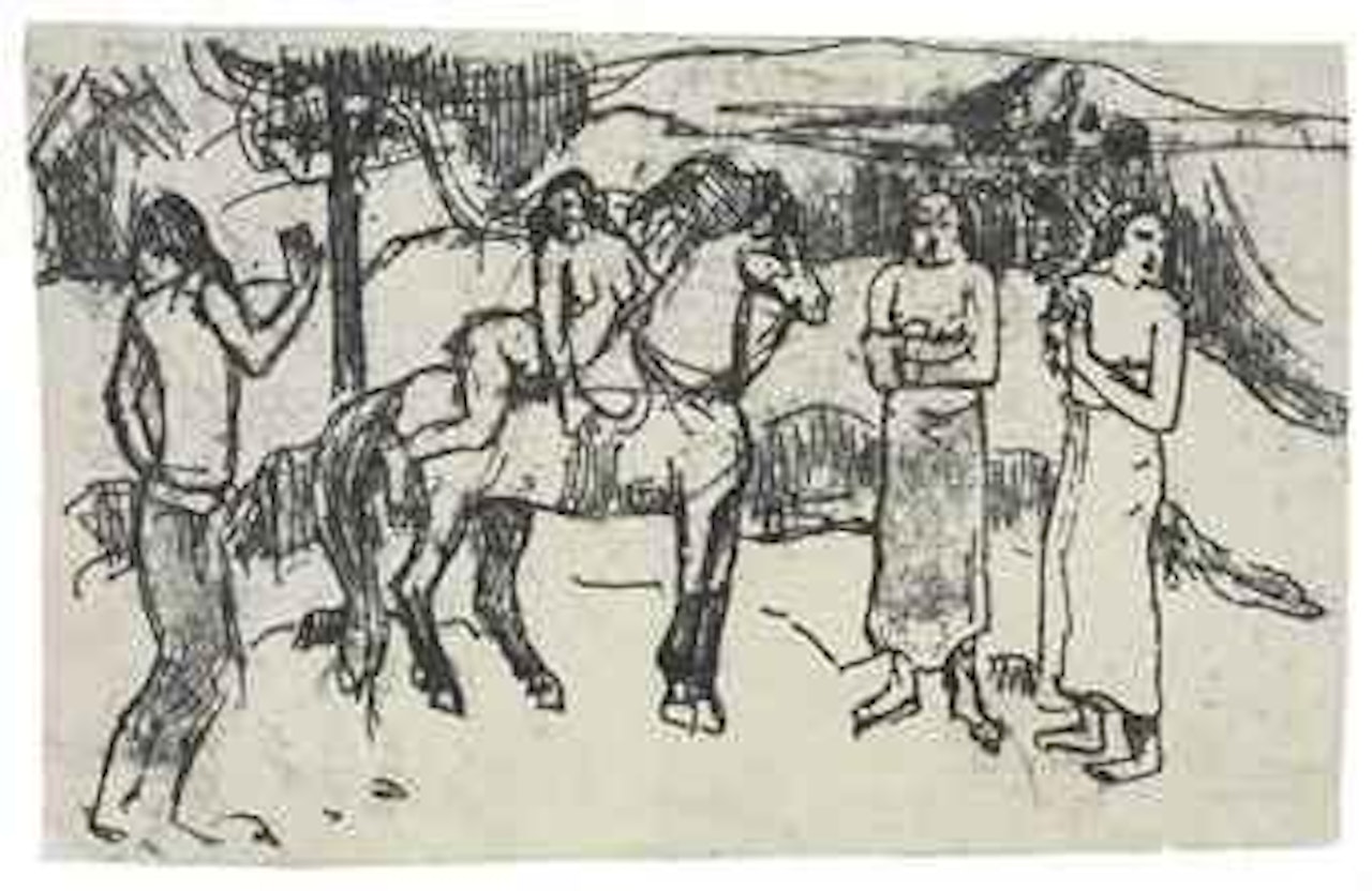 Changement de Résidence (Field 58) by After Paul Gauguin