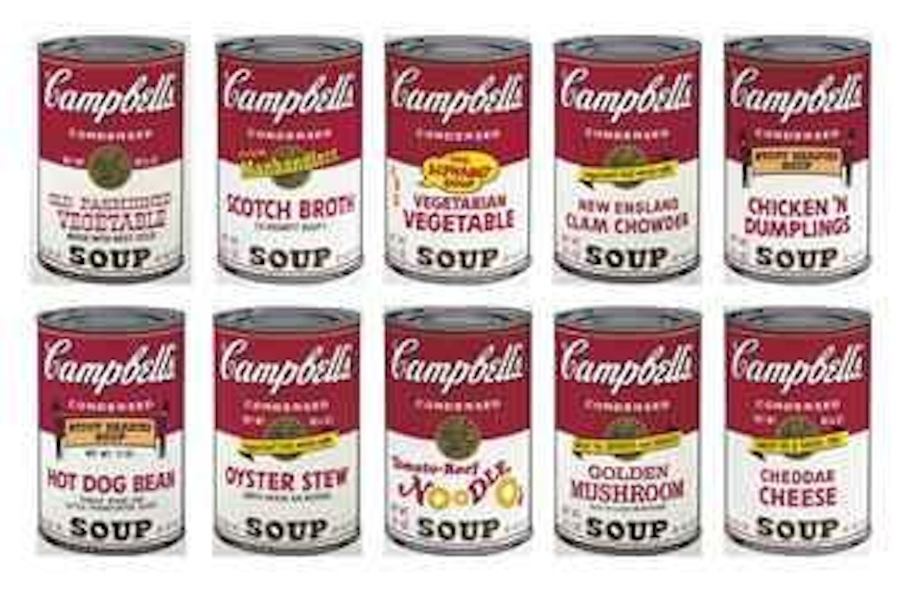 Campbell's Soup II (F. & S. II. 54-63) by Andy Warhol