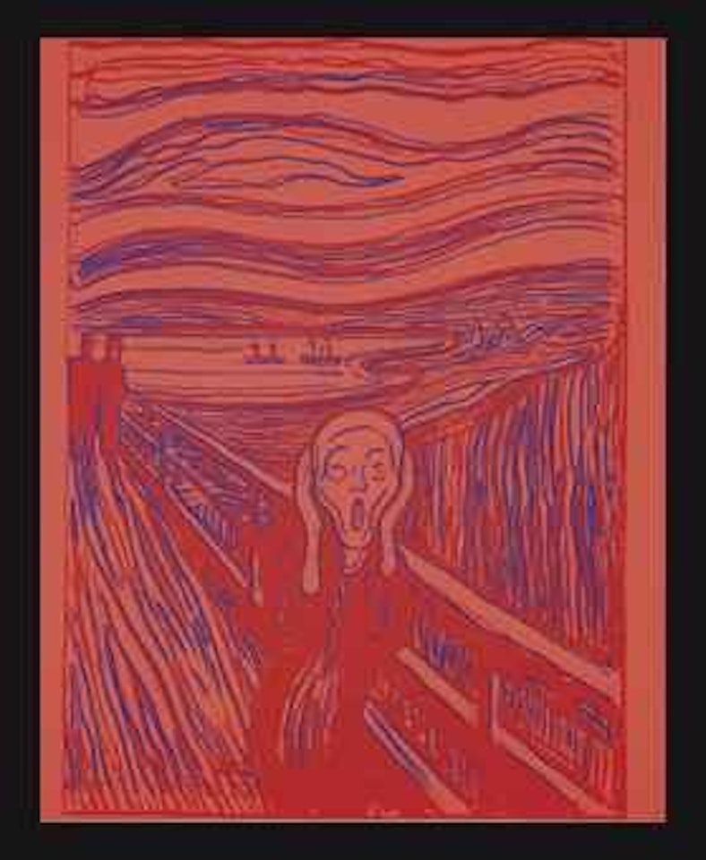 The Scream (after Munch) (F. & S. IIIA.58) by Andy Warhol