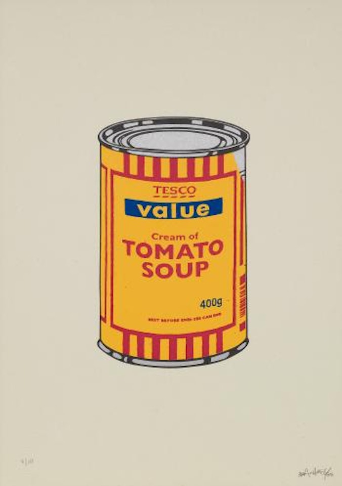 Soup Can by Banksy