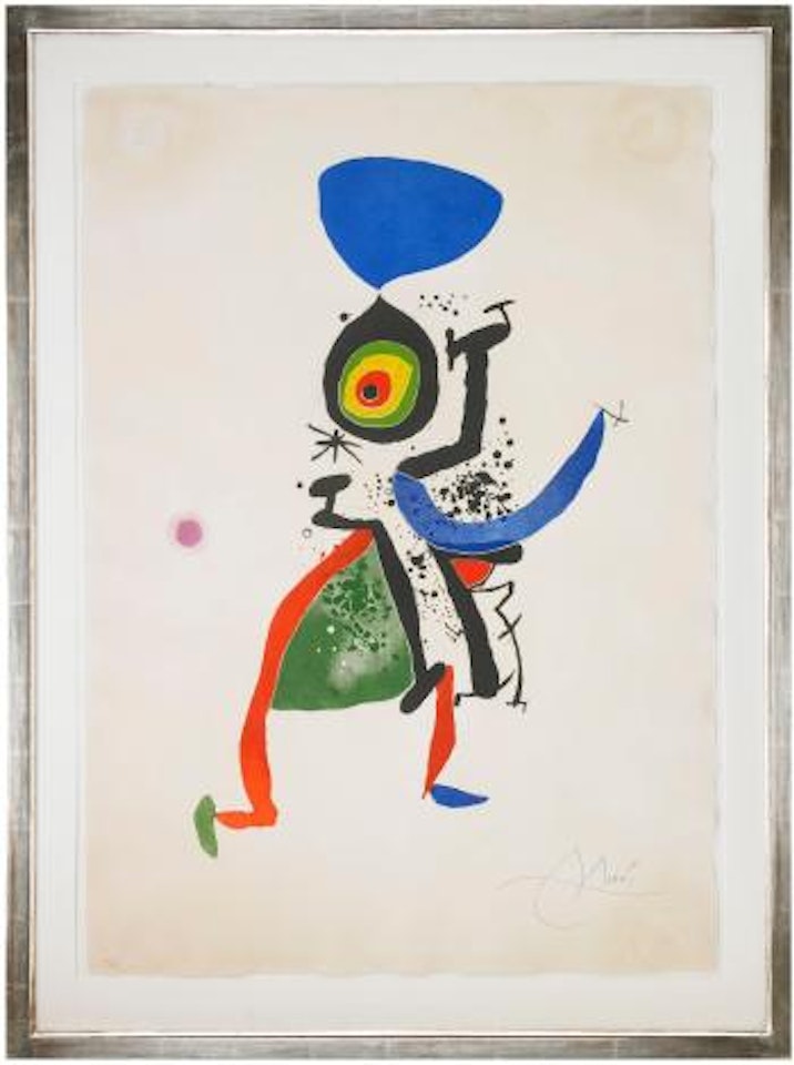 Salvat Papasseit: Plate 1 by Joan Miró
