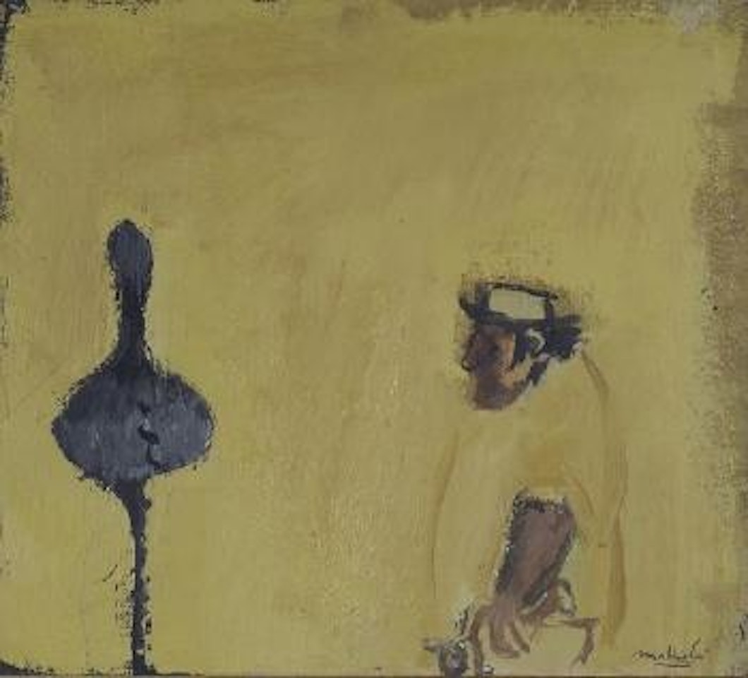 Per un ritratto di Manzù by Carlo Mattioli
