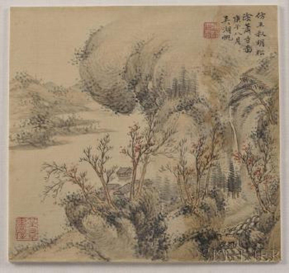 Album leaf by Wu Hufan