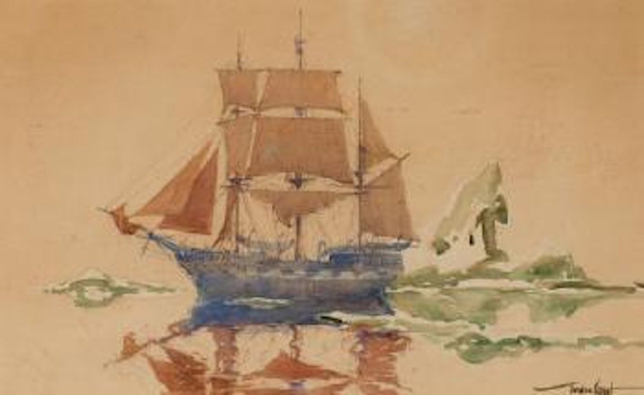The Arctic Whaler by Gordon Grant