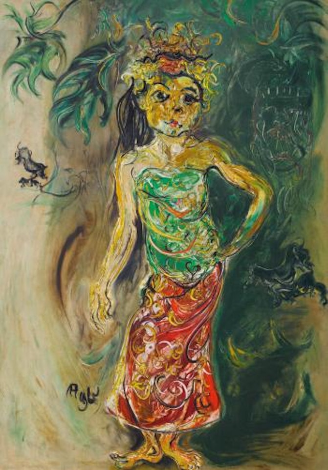 Legong Dancer by Affandi