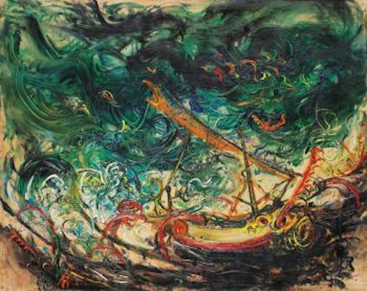 Boat by Affandi