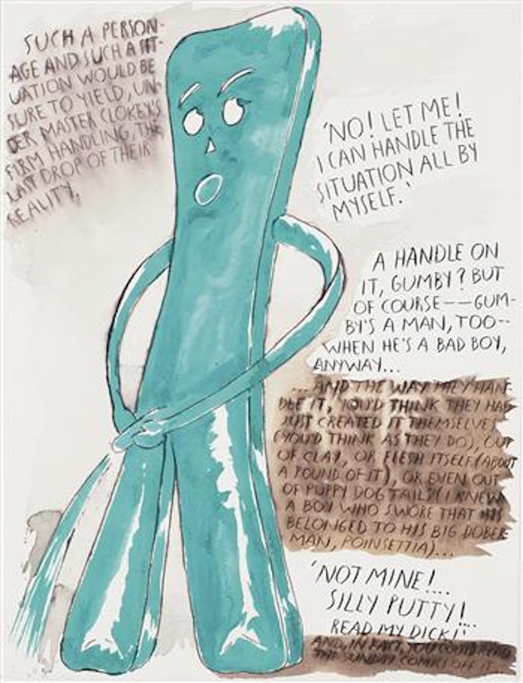 Gumby by Raymond Pettibon