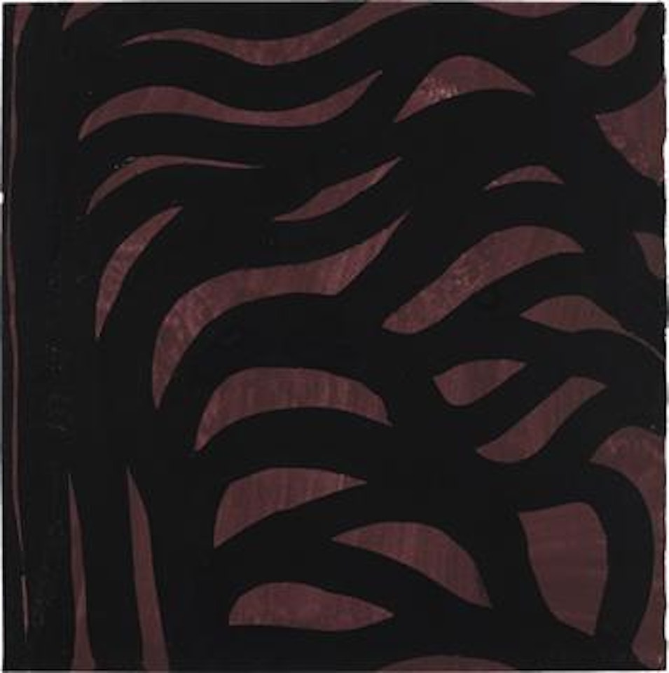 Untitled (Purple and Black) by Sol LeWitt