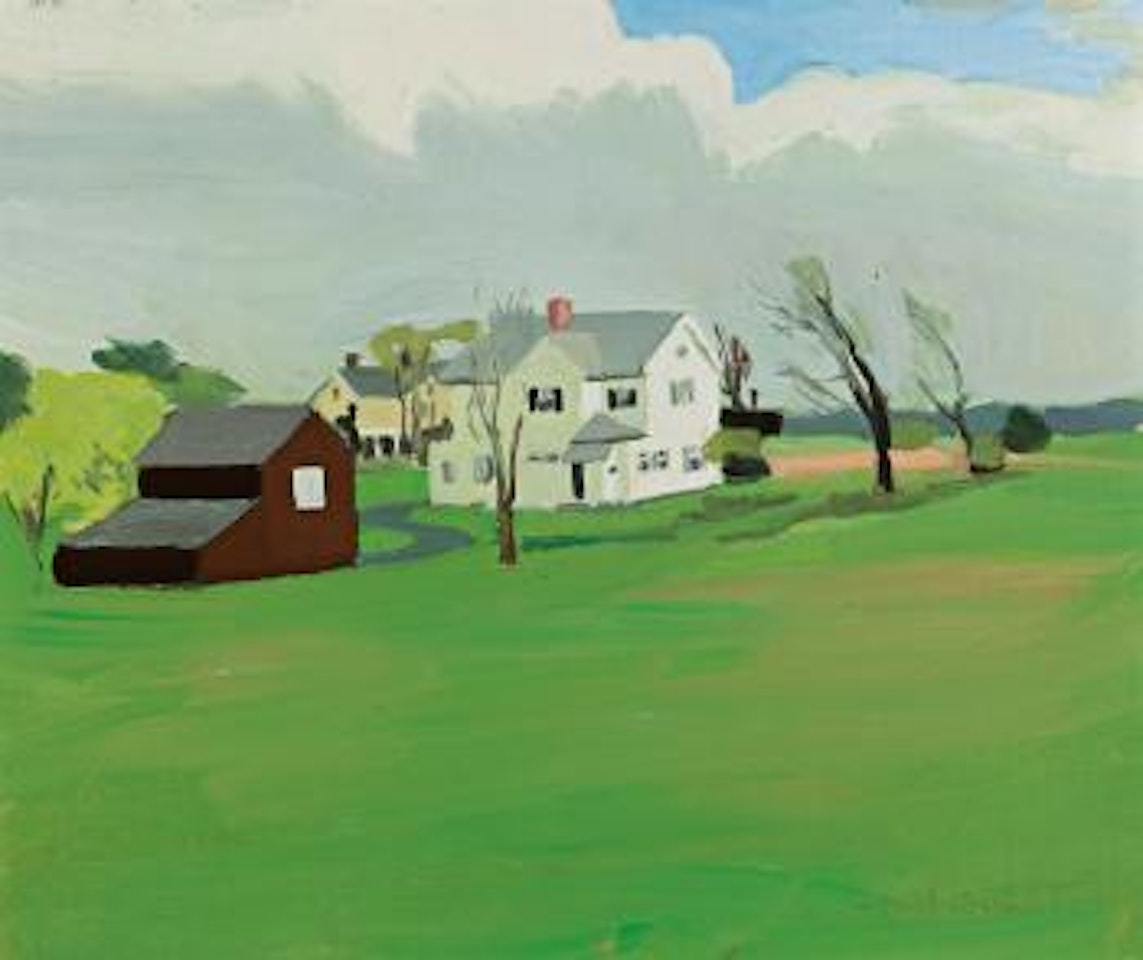 Farmhouse, Southampton by Fairfield Porter