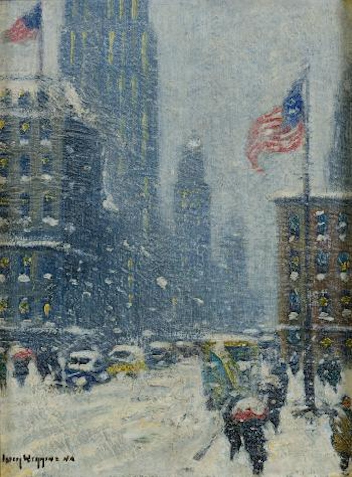 Fifth Avenue At Madison Square by Guy Carleton Wiggins